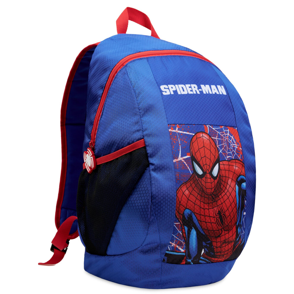 Marvel Spiderman Kids Backpack with Water Bottle Pocket  Large Capacity School Rucksack - Boys Gifts