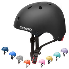 CELOID Barncykelhjlm Skateboardhjlmar fr smbarn fr ldrarna 5-6 r Pojkar Flickor Justerbar multisportcykel Skateboardkning Rullskridskor S