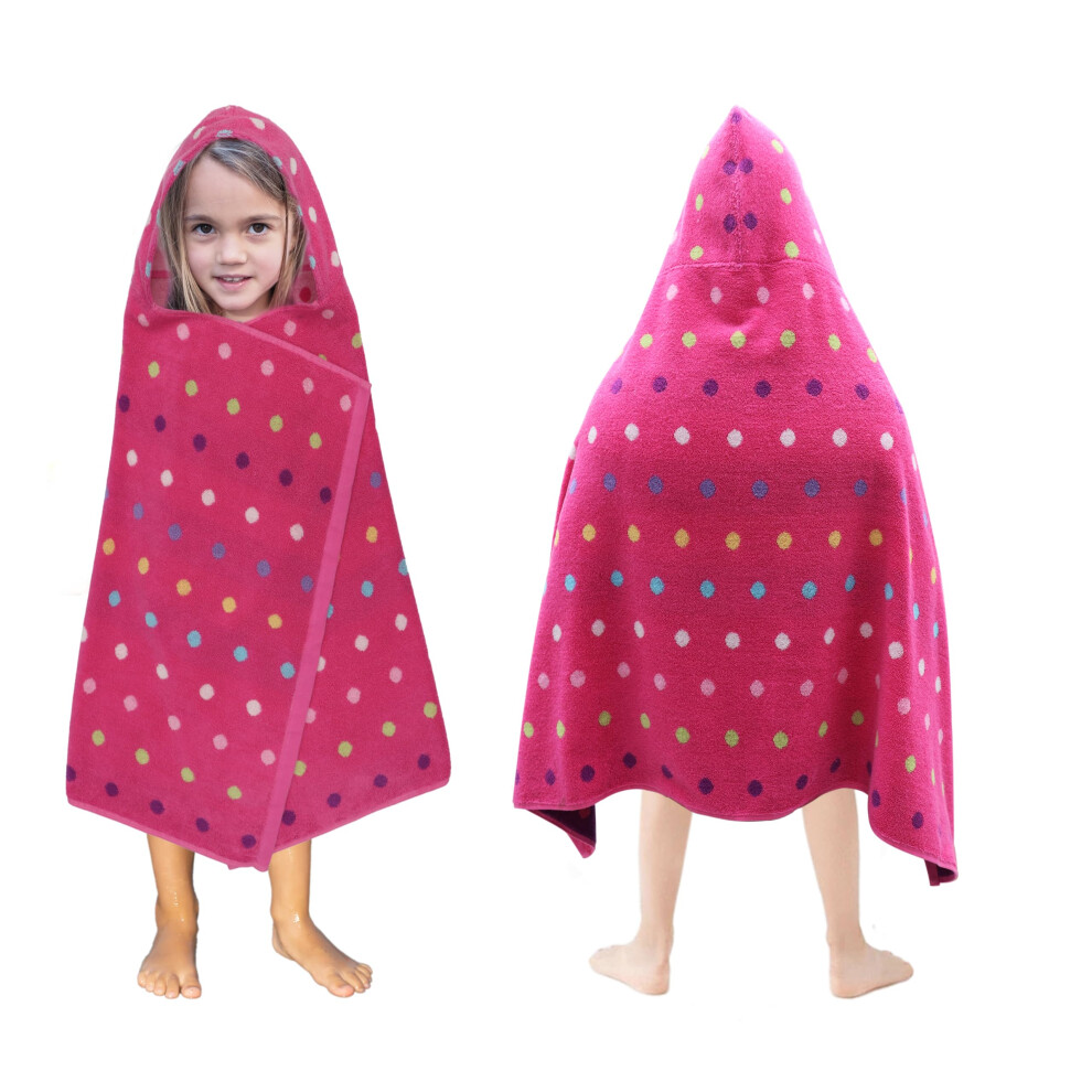 Oryginalny Recznik Kapielowy Z Kapturem Dla Dzieci - 100% Bawelna Zakardowy Dwustronny Duzy Recznik Z Kapturem Dla Dzieci - Recznik Plazowy Dla M-image