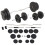 VidaXL vidaXL Barbell and Dumbbell Set 60 kg 1