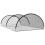 VidaXL vidaXL Baseball Batting Cage Net Black 900x400x250 cm Polyester 5
