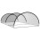 VidaXL vidaXL Baseball Batting Cage Net Black 900x400x250 cm Polyester 2