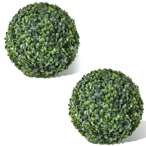 VidaXL vidaXL Kunstpflanze Buchsbaum Kugelform 2 Stück 35 cm