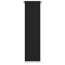 vidaXL Outdoor Roller Blind 60x230 cm Black HDPE