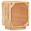 VidaXL vidaXL Bedside Cabinet 40x30x50 cm Rough Mango Wood 4