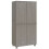VidaXL vidaXL Wardrobe HAMAR Light Grey 89x50x180 cm Solid Wood Pine 2