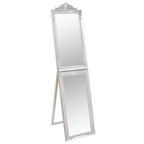VidaXL vidaXL Free-Standing Mirror Silver 50x200 cm 1