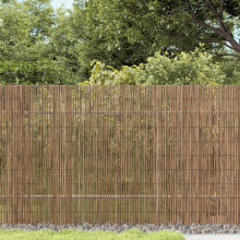 vidaXL Gartenzaun 600x90 cm Schilf