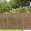 VidaXL vidaXL Gartenzaun 300x80 cm Schilf 1