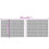 VidaXL vidaXL Gartenzaun 1000x90 cm Schilf 5