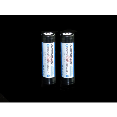 2x HIKMicro Ampsplus 18650 4000mAh 3.7V Batteries