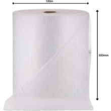 500MM x 100M SMALL BUBBLE WRAP CUSHIONING STRONG GOOD QUALITY BUBBLE 100 METERS