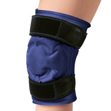 (Dark blue) 2025 new gel knee pad ice pack knee ice pack gel hot and cold compress protective gear sports cooling strap knee pad