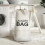 Living And Home Adjustable Straps Laundry Backpack Bag, Portable Storage Clothes Bag 2