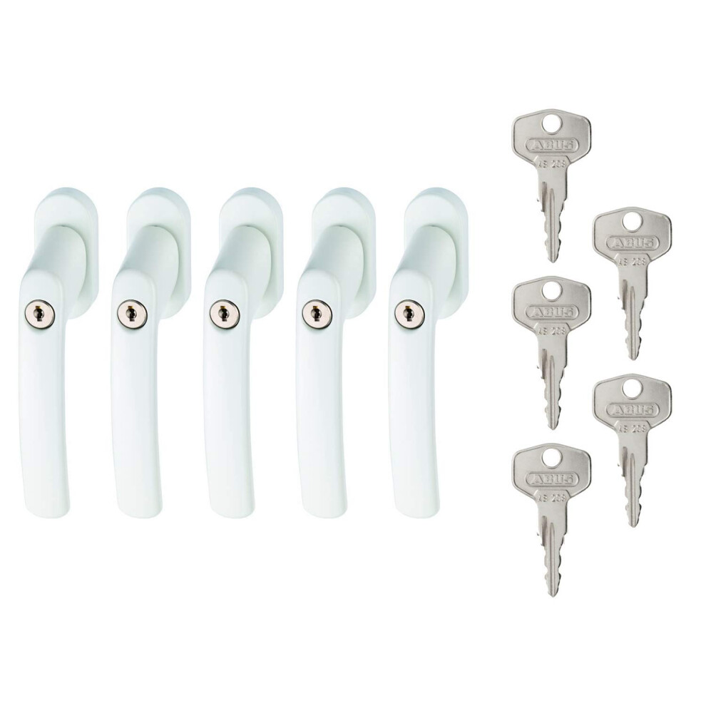 Photos - Door Handle ABUS Window Handle - White 5 84581 