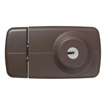 ABUS 53271 7025 Rim Lock  Brown