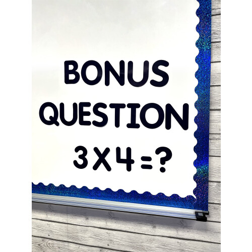 BORDURE FESTONNE BLEU SPARKLE 2