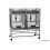 Hampton Deluxe Divided Breeder Bird Cage 3