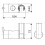 Hansgrohe Hansgrohe 97651000 Chrome Support Assembly 2