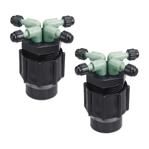 Orbit 67025 Quad Manifold Full-Flow 2-Pack