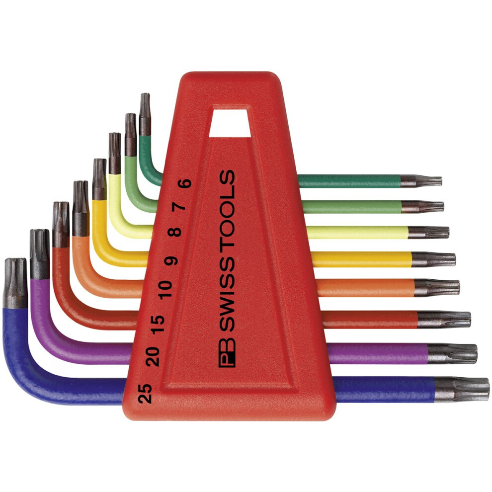 Pb Rainbow Torx Key L-Wrench Set (T6-T25) (1) 7610733244027