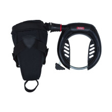 ABUS 5955 NR BK+ 6KS Frame Locks Black 85 cm