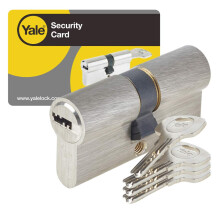 Yale YC1000+ Cylinder Lock YC1000+ DB 30X50 NI