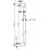 Hansgrohe hansgrohe Unica'Croma shower rail 0.90 m  chrome 2