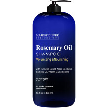 Champ Majestic Pure Rosemary para la ca da del cabello, 16 onzas l quidas