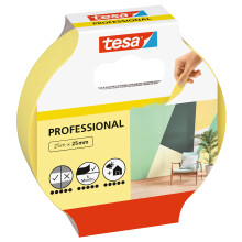 Cinta de enmascarar tesa tesa 56270-00000-01 amarilla (L x l) 25 m x 25 mm acrilato 1 pc(s)