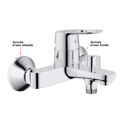 Grohe Grohe BauLoop 23341000 Mixer Tap for Bath / Shower 1
