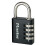 Master Lock Master Lock - Black 40mm 4 Digit Combination Padlock 1