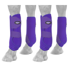 Tough 1 Extrem belftetes Sportstiefel-Set, Lila, Gre S