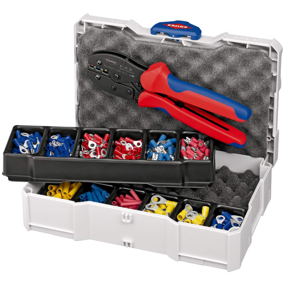 Knipex 97 90 21 Crimp Assortments With Crimping Pliers