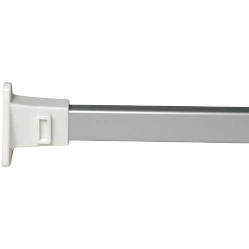 Croydex Croydex AD113040 Shower Curtain Rail  Silver  One Size
