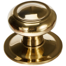 Jdel Traditional Style Golden Round Entrance Door Knob 0