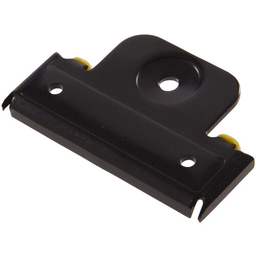 Hardware Essentials 852505 Black Swinging Door Latch 4'