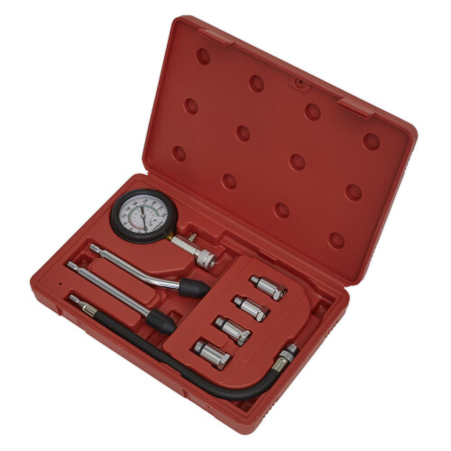 Sealey Sealey CT955 Petrol Engine Compression Test Kit  8 Pieces 1