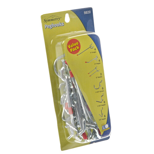 Dorman Hardware 4-9820 Pegboard Hooks 28-Piece Value Pack 1