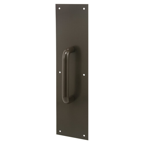 Prime-Line J 4668 10 cm x 40 cm puxador e placa de bronze