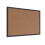 Tablero de Corcho U Brands, 23'' x 35'', Marco de Madera Negra 1