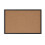 Tablero de Corcho U Brands, 23'' x 35'', Marco de Madera Negra 2