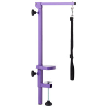 Master Equipment color Foldable grooming Arm for Pets Purple