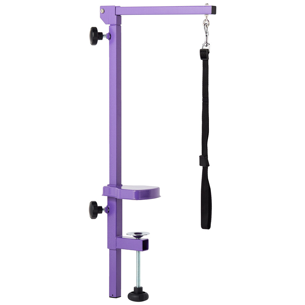 Master Equipment Purple Color Foldable Grooming Arm For Pets