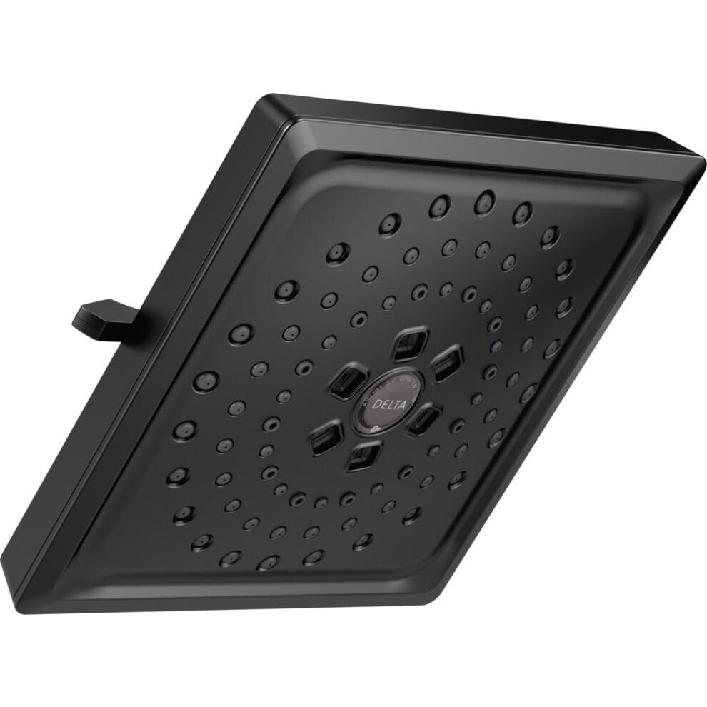 Delta Faucet 3-Spray H2Okinetic Shower Head  Matte Black 52684-BL-image-OPC-PGHS28Y-NEW