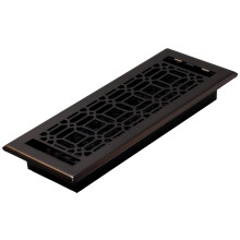 Dekorrcs NGH412-RB padlregiszter 4x12 drzslt bronz fellet