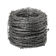 Wolfpack 1130005 - Galvanized Barbed Wire 4/15  Roll of 250 Metres