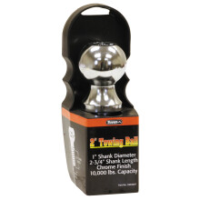 K?bers produkter 1802007 Kugle (Chrome 2"""" x 1"""" x 2,75"""" Kapacitet 10000 lbs) S?lv