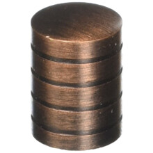 Laurey 26277 Cabinet Hardware 5/8-Inch Cylinder Knob Venetian Bronze