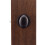Copper Creek EK2020BC Egg Door Knob Passage Function 1 Pack in Black 2